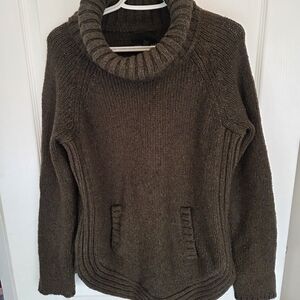 Cynthia Rowley Olive Turtleneck Sweater